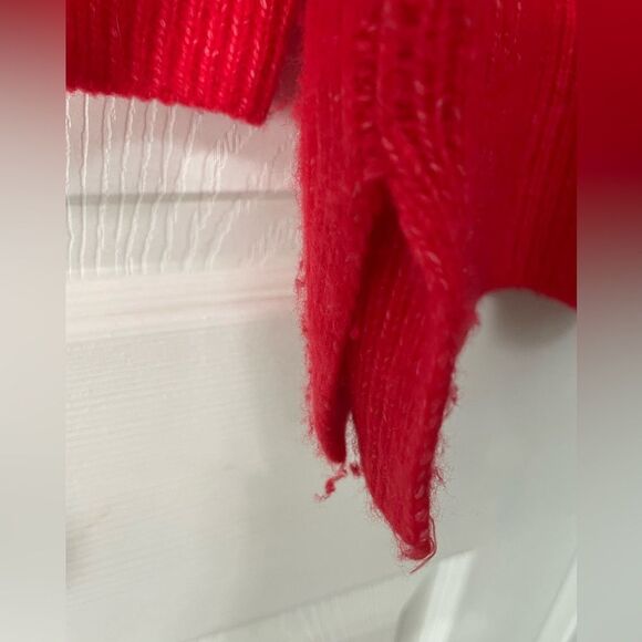 EVRI Plus Size Reddish Pink Tunic Pullover Knit Sweater Super Soft Size OX - EUC - Picture 5 of 8